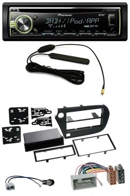 Pioneer MP3 USB CD DAB AUX Autoradio für Honda Insight (ZE2, 2009-2013) - Bild 1 von 4