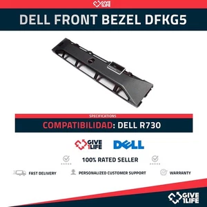 DELL PN:DFKG5 IDRAC QUICK SYNC FRONT BEZEL PARA DELL POWEREDGE R730 - Picture 1 of 6