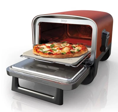 Ninja Woodfire Elektrischer Outdoor Ofen [OO101UK] Artisan Pizzamaker, BBQ Smoker - Bild 1 von 4