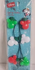 Disney Minnie Mouse Mickey Mouse Light Up Necklace 3 Flash Modes - Picture 1 of 5