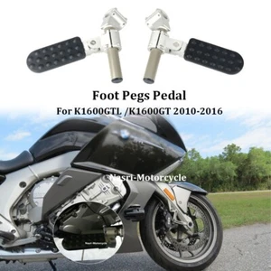 For BMW K1600GTL K1600GT Adjustable Folding Foot Pegs Pedal Rearset Footrest Kit - Picture 1 of 10