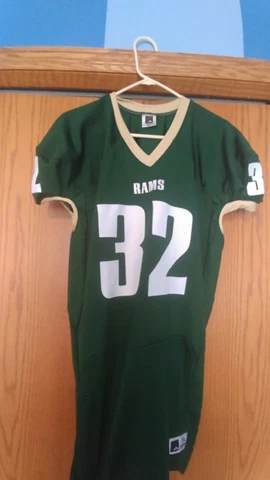 NWOT SWEET Powers Colorado State Rams CSU Jersey Men's XL Game Issued? Cuffs🐏🏈 Cover