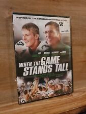 When the Game Stands Tall (DVD, 2014) Jim Caviezel - NEW