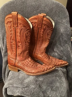 Botas occidentales adolescentes de Rudel marrón coñac para hombre 6 Foto 1 de 4