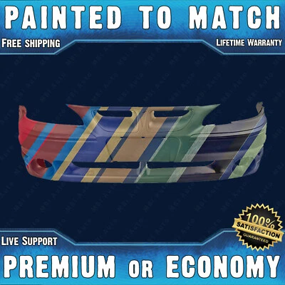 NEW Painted To Match Front Bumper Replacement for 1999-2005 Pontiac Grand Am GT Foto 1 de 4