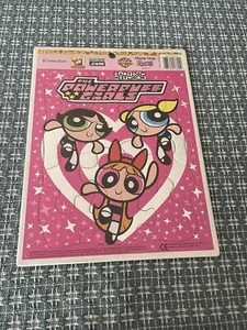 VTG Cartoon Network Powerpuff Girls Golden Books Frame Tray Puzzle 2000 Sealed - Picture 1 of 2