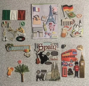 Posten Internationale Reisen Scrapbooking Aufkleber und Abziehbilder (S15) - Bild 1 von 8