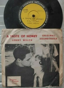 Lenny Welch - A Taste of Honey OST Rare Israel Only 7" PS Error - Picture 1 of 1