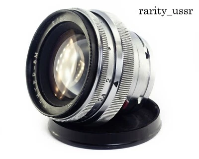 50mm f/2 JUPITER-8M Soviet Lens copy Sonnar Mount CONTAX RF For KIEV 2, 3, 4 - Image 1 of 4