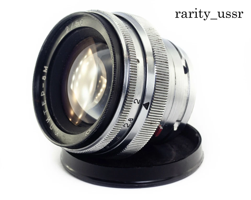 50mm f/2 JUPITER-8M Soviet Lens copy Sonnar Mount CONTAX RF For KIEV 2, 3, 4 - Image 1 of 4