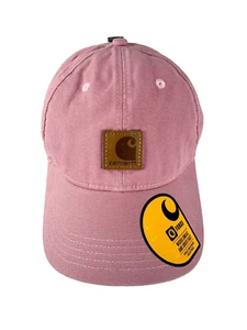 CARHARTT MEN ODESSA HAT ADJUSTABLE SNAPBACK PINK OSFM BASEBALL CAP UNISEX - Picture 1 of 7