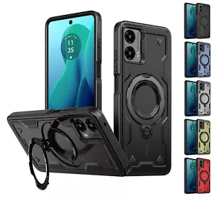 Funda híbrida a prueba de golpes MagSafe para Motorola Moto G 5G 2024 - Imagen 1 de 31