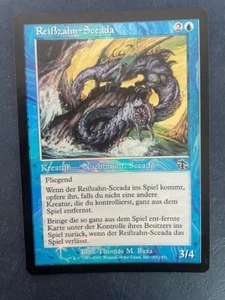 MTG GERMAN FOIL JUDGMENT WORMFANG DRAKE NM - Picture 1 of 1
