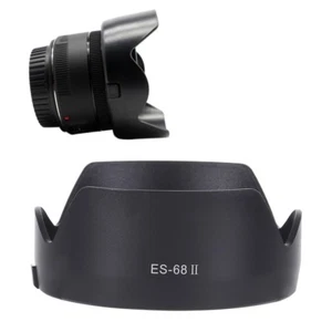 For Canon EF 50mm f/1.8 STM Lens Hood ES-68II Petal Shade 49mm Anti-Flare - Picture 1 of 3