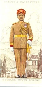 1938 John Player Military Uniforms British Empire-Kashmir State Forces - Picture 1 of 1