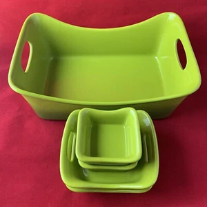 Rachel Ray Bakeware Green Set 5 Piece Gently Used - Picture 1 of 5