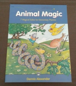 Animal Magic 7 Magical Solos For Elementary Piano Dennis Alexander - Picture 1 of 1