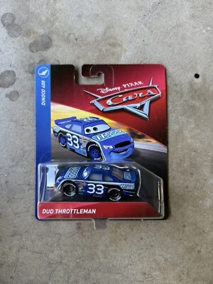 2018 DISNEY PIXAR CARS #33 DUD THROTTLEMAN “MOOD SPRINGS” DINOCO 400 RARE!! - Image 1 of 2