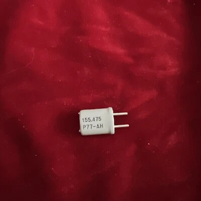 Cristal de escáner - 155,475 MHz - de un escáner de radio profesional realista... Foto 1 de 2