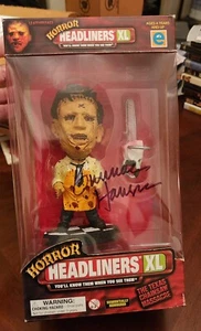Gunnar Hansen Signed TCM Leatherface Horror Headliners XL Figure JSA - Picture 1 of 10