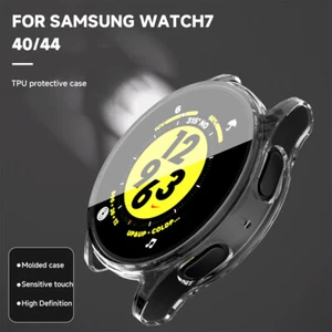 Full Screen Protector Soft Cover Case For Samsung Galaxy Watch 7 40/44mm Shell - Picture 1 of 15