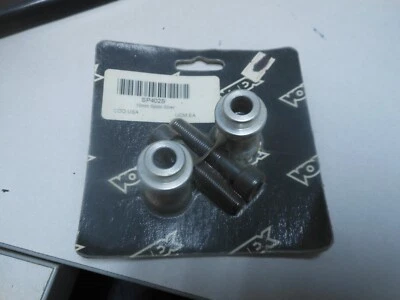 Carretes basculantes plateados NOS Vortex 10MM para: Kawasaki 08-12 EX250 SP402S Foto 1 de 3