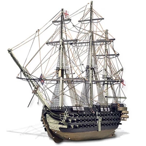 Piececool 3d Model Kits Hms Victory Metal Model Puzzle Halloween Gifts Kits Toys - Picture 1 of 8