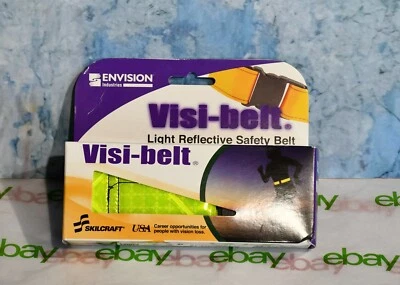 Skilcraft YELLOW  31" to 55" Safety Reflective Belt - 31" to 55" - Image 1 of 2