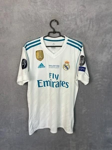 Zidane Real Madrid Home football shirt 2017 - 2018 Adidas AZ8059 Mens Size S - Picture 1 of 15