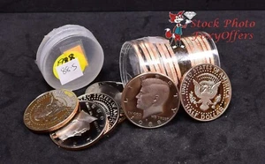 Rollo de medio dólar Kennedy 1988-S - 20 monedas - prueba - Imagen 1 de 2