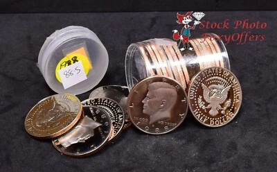 1988-S Kennedy Half Dollar Roll - 20 Coins - Proof - Image 1 of 2