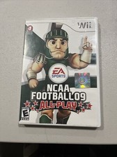 NCAA Football 09: All-Play (Nintendo Wii, 2008) Complete