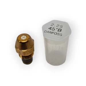 DANFOSS UGELLO BRUCIATORE GASOLIO 2.25 45° SERIE B 030B0064 INIETTORE 2,25 - Foto 1 di 1