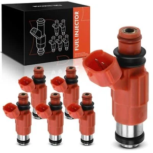 6x Fuel Injector for Chrysler Sebring Dodge Stratus Mitsubishi Eclipse 2001-2005 - Picture 1 of 8