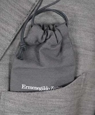 Blazer de lana gris "alto rendimiento" Ermenegildo Zegna $3,995 años 50 EE. UU. Foto 1 de 4