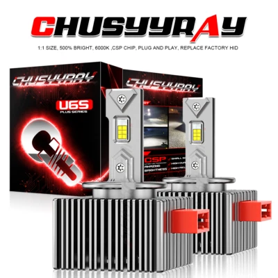 For Mitsubishi L200 2016-2019 2pcs D5S D5R LED Headlight Bulbs Kit High-Low Beam - Image 1 of 4