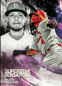2018 Topps Series 1 Superstar Sensations Insert #SSS-32 Yadier Molina Cardinals - Picture 1 of 1