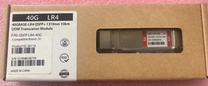 FS QSFP-LR4-40G (JU) 40G QSFP+ 1310nm 10 km óptica compatible con enebro ¡NUEVO! - Imagen 1 de 3