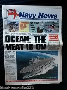 NAVY NEWS - HMS OCEAN - SEPT 1998 - Bild 1 von 1