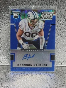 2016 Panini Prizm Draft #280 Bronson Kaufusi Prizm Rookie Autograph Auto RC - Picture 1 of 2