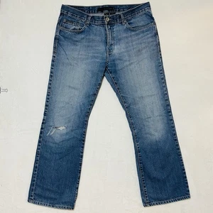 Calvin Klein Bootcut Men’s Jeans W34xL32 Blue Denim Slim Straight - Picture 1 of 12