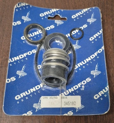Grundfos Kit, Eje SELLO CRN30/60 BBUE 345182 Nuevo Antiguo Stock Raro Paquete Sellado Foto 1 de 2