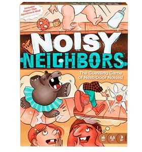 NOISY NEARBORS gioco da tavolo MATTEL indovina rumori della porta accanto NUOVO°Spedizione GRATUITA°CONFEZIONE REGALO - Foto 1 di 3