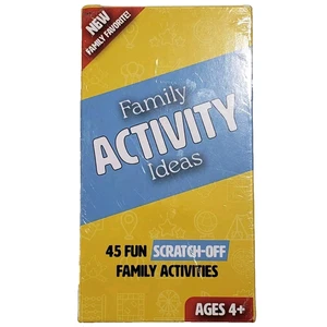 Family Activity Ideas | 45 Creative Scratch-Off Experiences Family Game. NIB - Picture 1 of 8