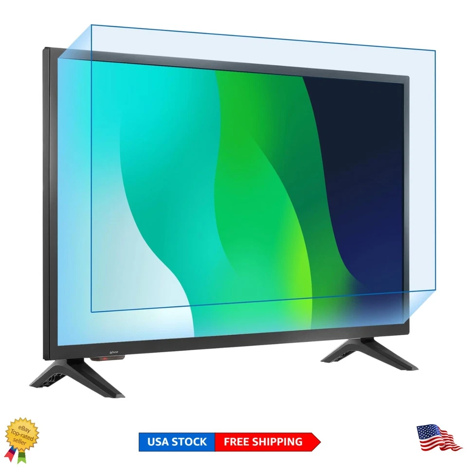 32英寸哑光蓝光阻挡屏幕保护膜-适合家庭娱乐 — 第 1/4 张图片