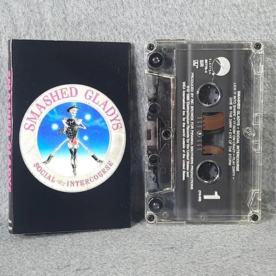Smashed Gladys Social Intercourse Cassette 1988 Elektra - Image 1 of 4