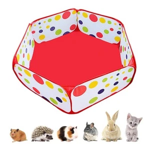 Portable Small Animals Playpen, Outdoor/Indoor Pop Open Pet Exercise Fence, G... - Picture 1 of 6