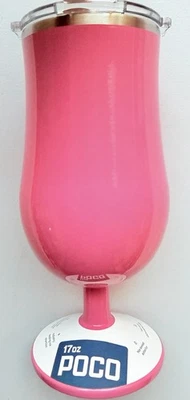 Vaso aislante Orca Poco 17 OZ Hurricane Cup con tapa abatible | Rosa Foto 1 de 2