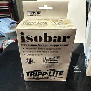 Tripplite Ultrablok-428 2-outlet Isobar Surge Suppressor (ultrablok428) - Picture 1 of 5