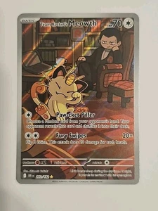 Team Rocket's Meowth 203/182: Destined Rivals Holo NM  - Bild 1 von 4